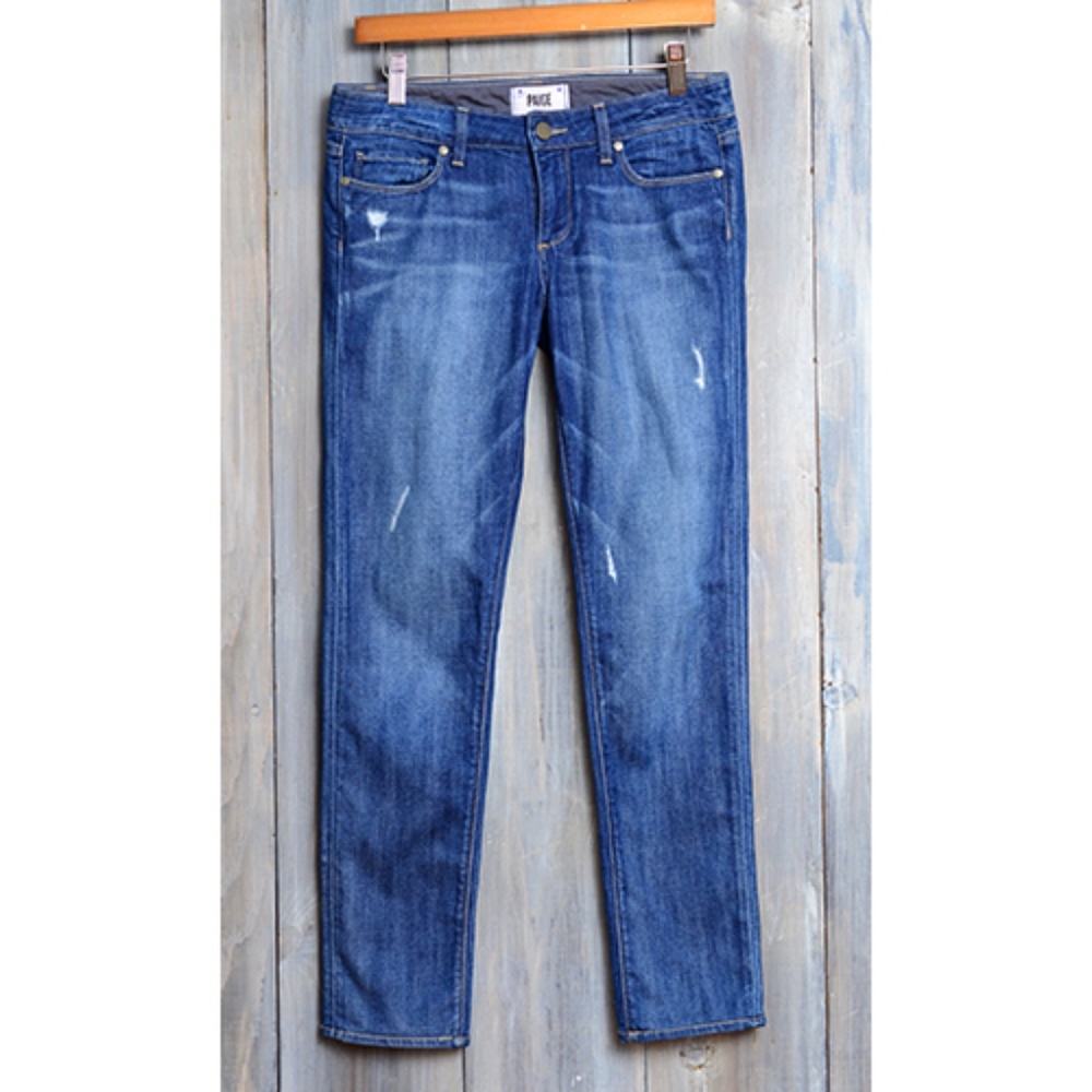 NEW PAIGE JEANS SKYLINE ANKLE PEG SZ 27